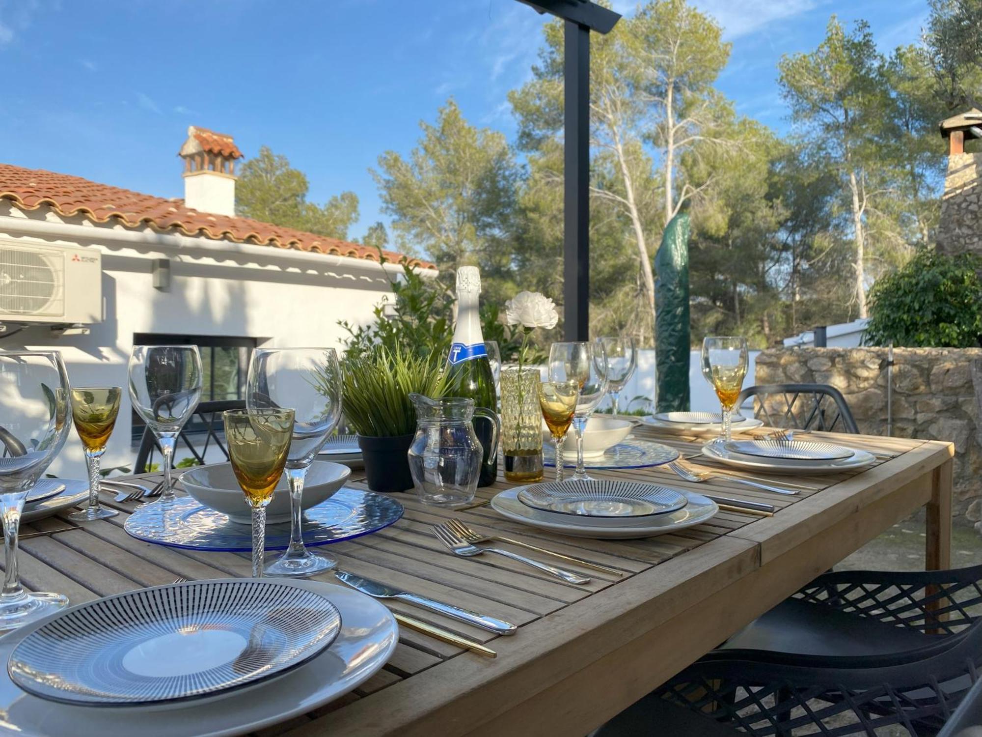 Villa Avril Piscina Privada Y Amplias Terrazas Olivella Exteriör bild