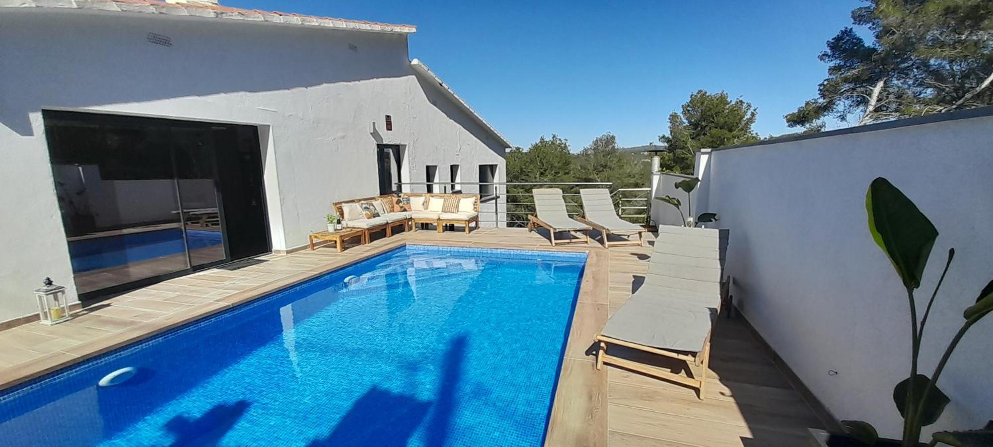 Villa Avril Piscina Privada Y Amplias Terrazas Olivella Exteriör bild